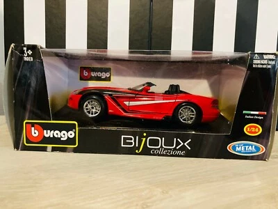 Bburago Burago 1/24 1 24 Dodge Viper SRT-10 Livrea Molto Rara - Immagine 1 di 2