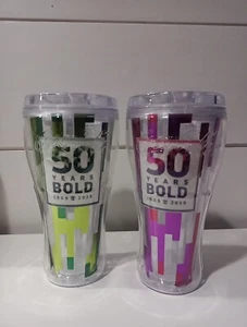 2er Set Coca Cola 50 Years of Bold Becher NUR HANDWÄSCHE ohne Mikrowelle - Bild 1 von 6