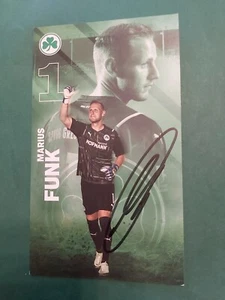 Greuther Fürth , L. Funk ,Groß Autogrammkarte ,Fussball - Picture 1 of 2