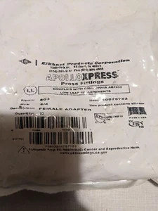 10 pack APOLLO # 10075752 FEMALE ADAPTER 3/4" THREADED - Picture 1 of 4