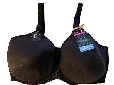 Bali Womens 42DD Comfort Revolution Style #DF3P66 Front Closure Underwire - Image 1 of 4