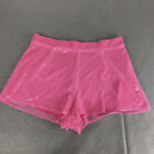 Showpo Womens Shorts Size 18 Pink Sequin