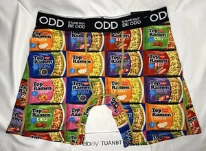 BRAND NEW ODD SOX Top Ramen Flavors Variety Novelty Boxer Mens Briefs Funny - Picture 1 of 2