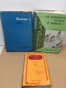Lot of 3 books about Learning Korean Language, for English speakers - Picture 1 of 9
