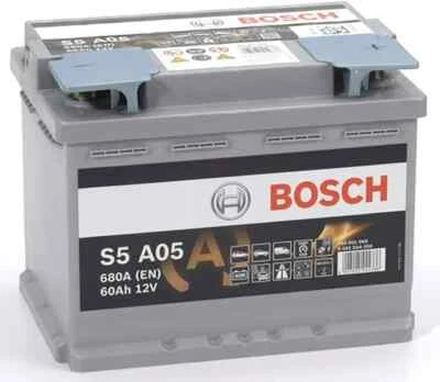 S5A05 Bosch S5A AGM (027AGM) Car Battery Vauxhall Corsa E 1.2 (2014-2020) - Image 1 of 4