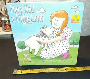Mary Had a Little Lamb: Lift the Flaps Board Book - Picture 1 of 12