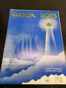 Harbor Lights Sheet Music by Jimmy Kennedy & Hugh Williams 1937 Chappell Music - Picture 1 of 3