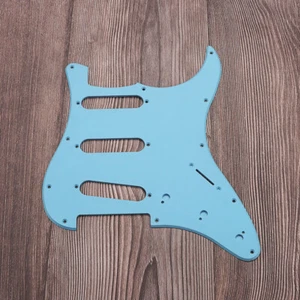 Battipenna per chitarra Hole SSS St Scratch Plate Punch Holes per chitarra USA e Messico - Foto 1 di 9