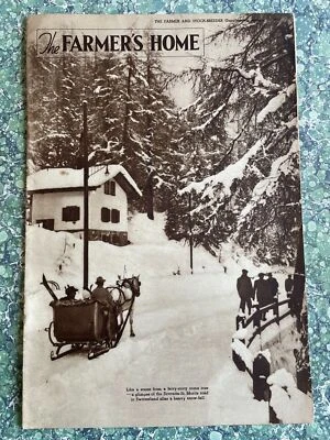 The Farmer's Home Magazine 1936 January 13 Pig Oddments Recipes - Image 1 of 3