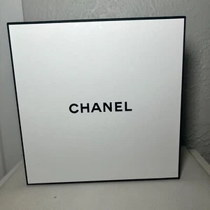 Authentic CHANEL Empty Gift Box Bag Container 8.8" x 8.8" x 4" Brand New - Picture 1 of 4