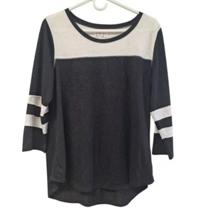 Camicia Maurices 24/7 morbida leggera donna grande nera bianca - Foto 1 di 8