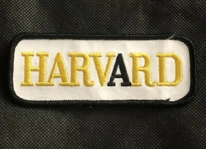 HARVARD Patch - 4 1/2 inches x 1 3/4 inches  - Picture 1 of 2