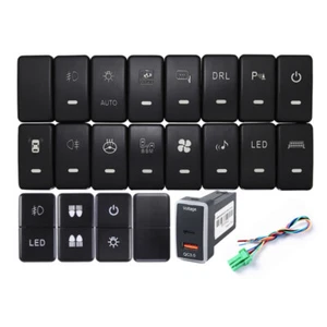 1PC LED Dashboard Control Switch Button For Acura TL 2004-2006 TSX 2004-2008 - Picture 1 of 24