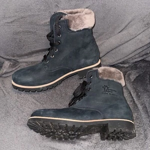 Panama Jack 03 Igloo Boots Winterstiefel Nubuck Blau Gr. 38 - Bild 1 von 5