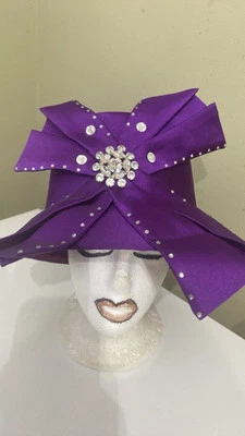 Beautiful Purple Dress/Church Hat by Nubiano N Y - Image 1 of 4