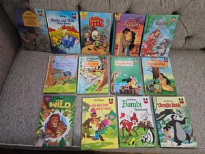 LOT (13) WALT DISNEY WONDERFUL WORLD of READING CHILDRENS STORY BOOKS - Picture 1 of 3