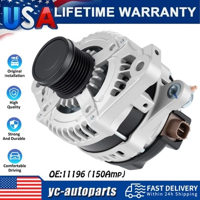 OEM Alternator For 2006-2012 2013 Lexus Is250 Is350 3.5L 2007-2011 Gs350 11196. Foto 1 de 4