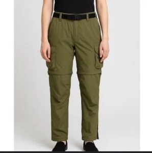Boy Scouts of America Womens Convertible Uniform Switchbacks Size M Green - Picture 1 of 12