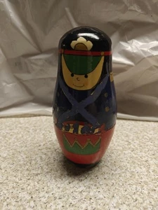 Russian Soldier Matryoshka Nesting Dolls Made Of Wood - Picture 1 of 4