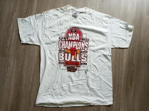 Vintage Logo Athletic Champions Bulls NBA Finals 1998 T-Shirt Size Extra Large - Bild 1 von 7