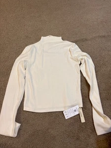 Top OGL Medio Térmico Blanco Crema Cuello Alto Talla S Pequeño Nuevo con Etiquetas - Imagen 1 de 4