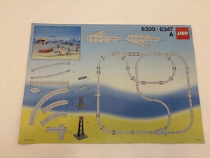 LEGO ® instrucciones de construcción Legoland Town Classic 6347 Monorail Instruction sin perforar H2 - Imagen 1 de 2