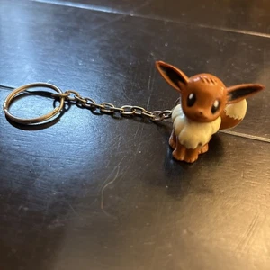 Vintage 1999 Basic Fun Pokemon Eevee Schlüsselanhänger Rucksack Clip Nintendo  - Bild 1 von 5