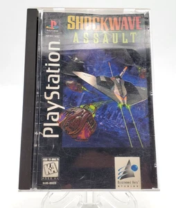 Shockwave Assault (Sony PlayStation, 1995) 2 Discs Long Box mit Handbuch getestet - Bild 1 von 11