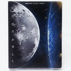 Moonfall Best Buy Exclusive SteelBook (4K Ultra HD + Blu-ray + Digital 4K, 2022) - Picture 1 of 13