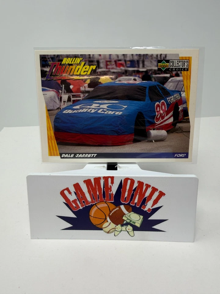 1997 年 UD Collector's Edge NASCAR Dale Jarrett Rollin' Thunder 卡 #48 — 第 1/2 张图片