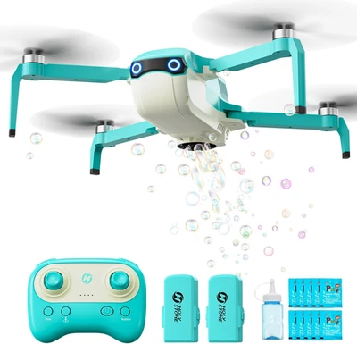 Drone de burbujas HS320 para niños y principiantes - Máquina de burbujas con modo sin cabeza, Au Foto 1 de 4