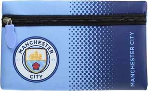 Manchester City Federmäppchen FC Fade offiziell lizenziert MUFC Fan Schule Geschenk - Bild 1 von 5