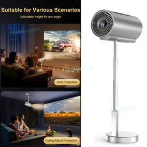 Foldaway Projecteur 1080P HD 4K Video Projector WiFi Bluetooth 3D Home Theater - Imagen 1 de 24