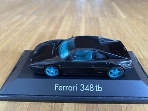 HERPA 1:43 Ferrari 348 tb schwarz/türkis High Tech Collection 10122 - Bild 1 von 8