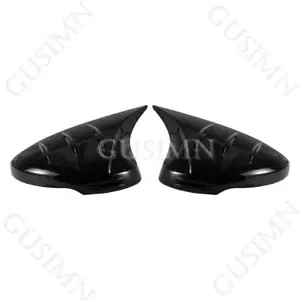 Tapas de cubierta de espejo retrovisor lateral negro brillante estilo M para Honda Civic Horn 2022-25 con luz - Imagen 1 de 4
