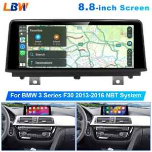 8.8'' Car Multimedia Screen Stereo Wifi Linux For BMW F30 2013-2016 NBT System - Picture 1 of 12