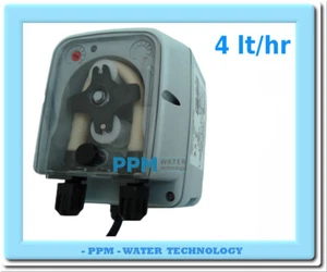 POMPA PERISTALTICA AUTOADESCANTE IN SANTOPRENE PER DOSAGGI DA 4 LT/H 1 BAR - Picture 1 of 6