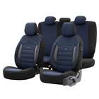 Premium Car Seat Covers Full Set, Blue For Mclaren F1 1993-1998