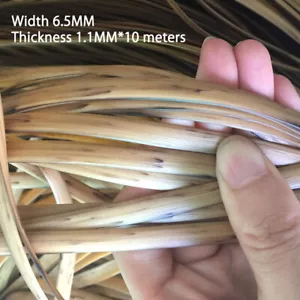 Correas de ratán de plástico de 10M para reparación de sillas de muebles de bastón tejido material de ratán - Imagen 1 de 8