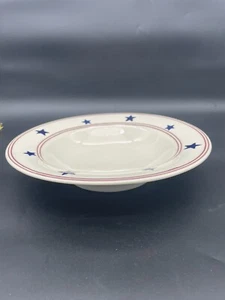 Hartstone Pottery Stars And Stripes 12” Vegetable Bowl - Picture 1 of 7