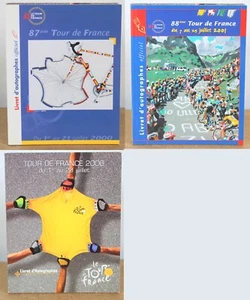 Lot de 3 Livrets d'autographe officiel du tour de France 2000 2001 2006 - Imagen 1 de 11
