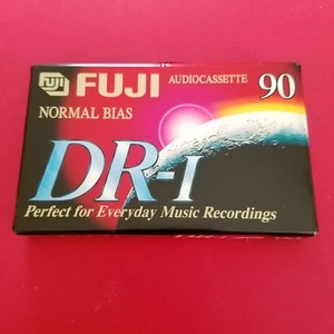 FUJI DR-I 90 Audio Cassette Normal Bias Type 1 New Sealed - Picture 1 of 2