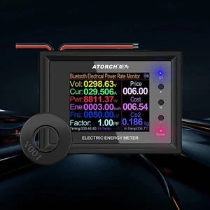 100A AC50-300V 2,4 Zoll Digital Power Energy Meter Wattmeter Anzeige Amperemeter Fq2K - Bild 1 von 13