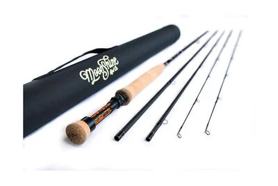 Moonshine Rod Co. Fly Fishing Rod with Carrying Case and Extra Rod Tip Sectio... - Image 1 of 4