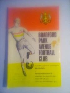 Bradford Park Avenue v Peterborough United, Division Four, 1968/9 - Picture 1 of 1