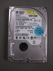 Western Digital 120GB 3,5" PATA FESTPLATTE WD1200JB-75CRA0 WD1200 HDD - Bild 1 von 1
