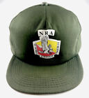Vintage Nra Snapback Trucker Hat Cap Green