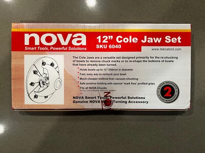 Juego de mandíbulas Nova 6040 Cole grande 12" Foto 1 de 2