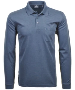 CAMISA POLO RAGMAN MANGA LARGA ARTÍCULO 540291 NUEVA MUCHOS COLORES - Imagen 1 de 5