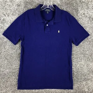 Polo Ralph Lauren Polo Shirt Youth Size XL 18-20 Purple Short Sleeve - Picture 1 of 11